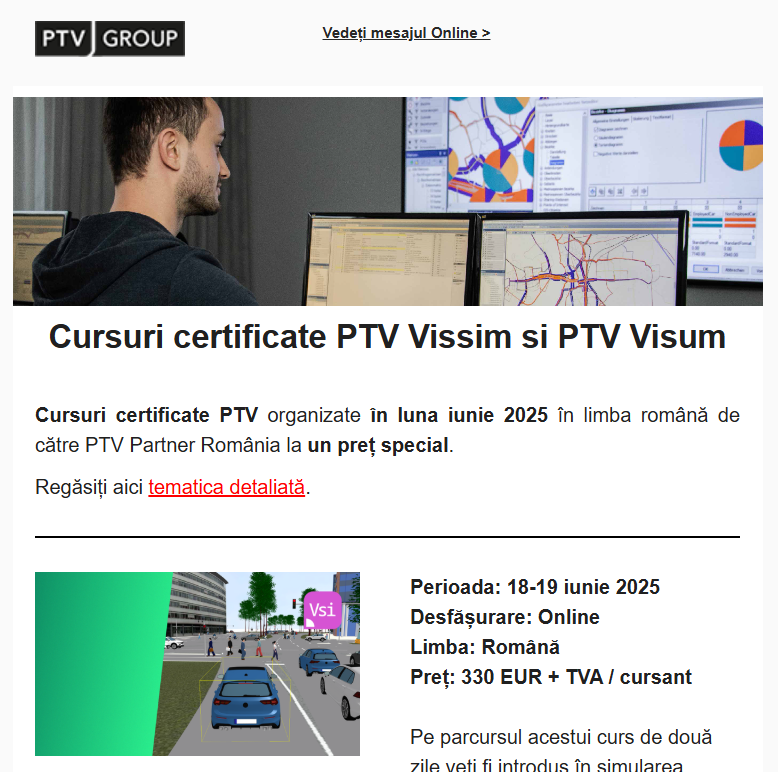 Newsletter PTV Romania
